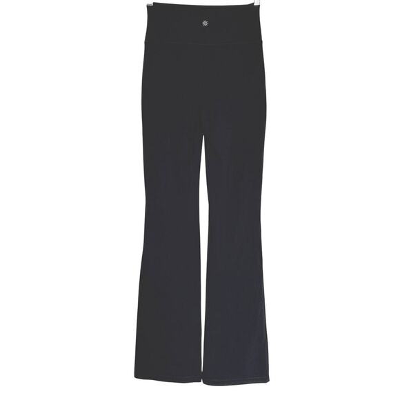 Athleta Transcend Slim Pant 32" Nylon Stretch Black Womens Medium - Picture 6 of 10